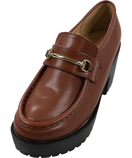 SPINNS(スピンズ)の「ビットヒールローファー(ローファー・レディース・ブラウン/ブラック・M/LL/L)」の5枚目の写真