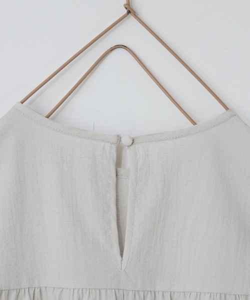 LOWRYS FARM（ローリーズファーム）の「ティアードワンピースＳＳ　939976（ワンピース・キッズ・アイボリー/ブラック/ブラウン・120cm/110cm/130cm）」の13枚目の写真