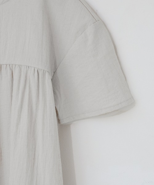 LOWRYS FARM（ローリーズファーム）の「ティアードワンピースＳＳ　939976（ワンピース・キッズ・アイボリー/ブラック/ブラウン・120cm/110cm/130cm）」の6枚目の写真