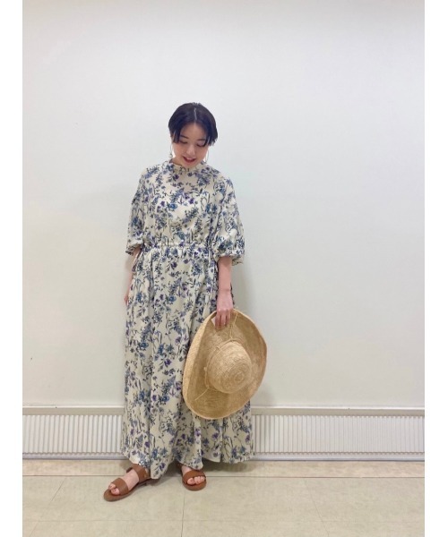 BEARDSLEY（ビアズリー）の「《Sans Arcidet》ラフィアハット（ハット・レディース・ベージュ/ネイビー・FREE）」の8枚目の写真