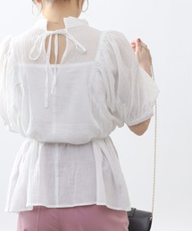 COLONY 2139 | 【WEB・一部店舗限定】コットンガーゼボリューム袖ブラウス(シャツ/ブラウス)