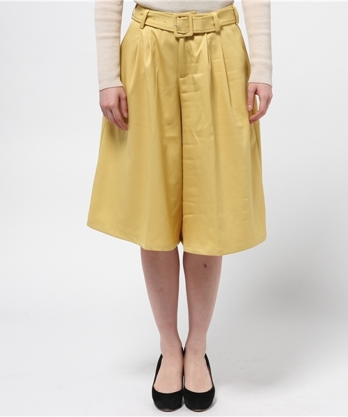 SENSE OF PLACE by URBAN RESEARCH（センスオブプレイスバイアーバンリサーチ）の「ウエストベルトハープパンツ（その他パンツ・レディース・ネイビー/イエロー/ブルー・36/38）」の7枚目の写真