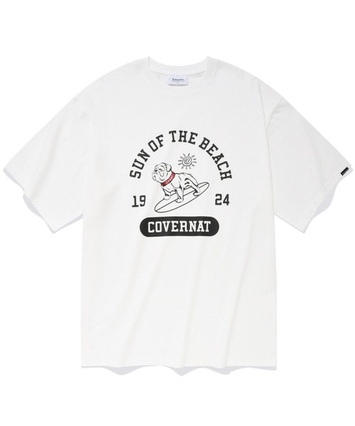 COVERNAT（カバーナット）の「【COVERNAT】SUN OF THE BEACH BULLDOG TEE / カバーナット サン オブ