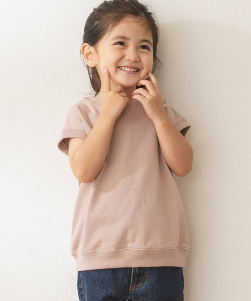 FORK&SPOON（フォークアンドスプーン）の「FORK&SPOON　ヘビーウェイトノースリーブTシャツ(KIDS)（Tシャツ/カットソー・キッズ・モカ/ブルー系その他/ピンク系その他・90/120/105/135）」の15枚目の写真