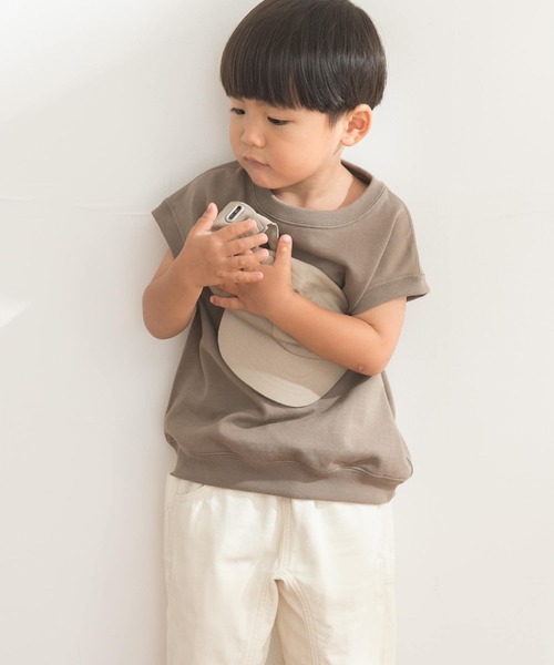 FORK&SPOON（フォークアンドスプーン）の「FORK&SPOON　ヘビーウェイトノースリーブTシャツ(KIDS)（Tシャツ/カットソー・キッズ・モカ/ブルー系その他/ピンク系その他・90/120/105/135）」の18枚目の写真