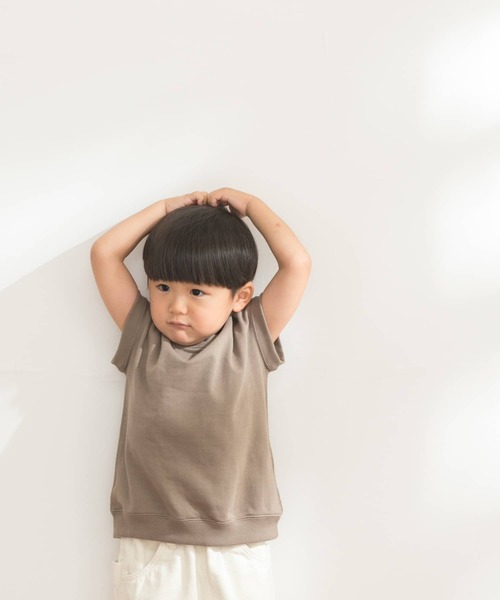 FORK&SPOON（フォークアンドスプーン）の「FORK&SPOON　ヘビーウェイトノースリーブTシャツ(KIDS)（Tシャツ/カットソー・キッズ・モカ/ブルー系その他/ピンク系その他・90/120/105/135）」の20枚目の写真