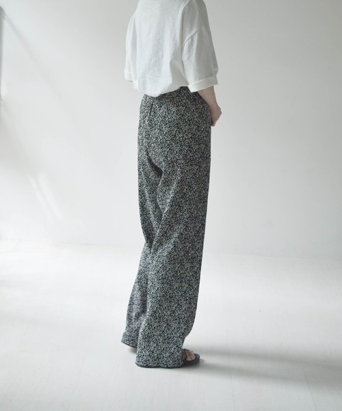 muure（ミュール）の「ニュアンス柄パンツ（その他パンツ・レディース・ホワイト/ブラック・FREE）」の10枚目の写真