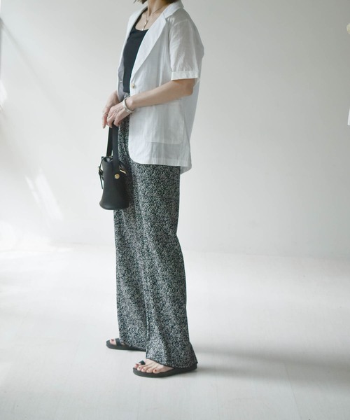 muure（ミュール）の「ニュアンス柄パンツ（その他パンツ・レディース・ホワイト/ブラック・FREE）」の11枚目の写真