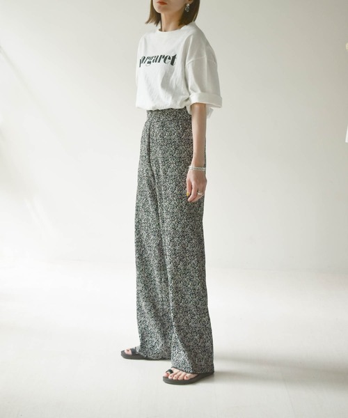 muure（ミュール）の「ニュアンス柄パンツ（その他パンツ・レディース・ホワイト/ブラック・FREE）」の16枚目の写真