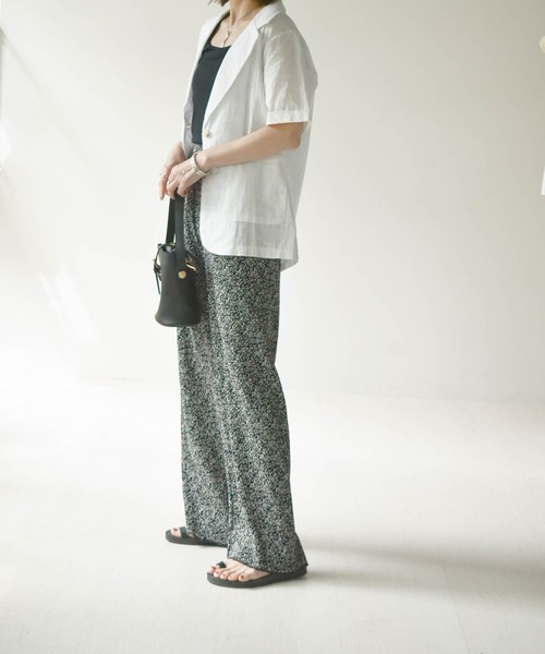 muure（ミュール）の「ニュアンス柄パンツ（その他パンツ・レディース・ホワイト/ブラック・FREE）」の18枚目の写真