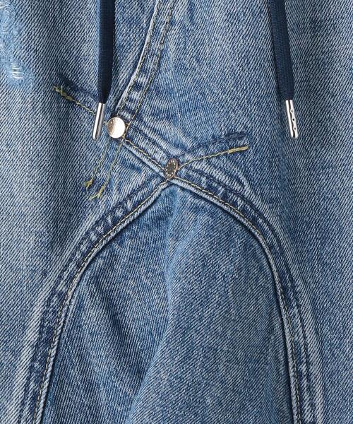 FUMITO GANRYU（フミトガンリュウ）の「＜FUMITO GANRYU（フミト ガンリュウ）＞ デニム 5ポケット サルエル2（デニムパンツ・メンズ・コバルトブルー・1/2/3）」の8枚目の写真