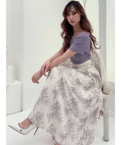 RESEXXY（リゼクシー）の「レースフレアスカート（スカート・レディース・ホワイト/ピンク/ブルー・FREE）」の18枚目の写真