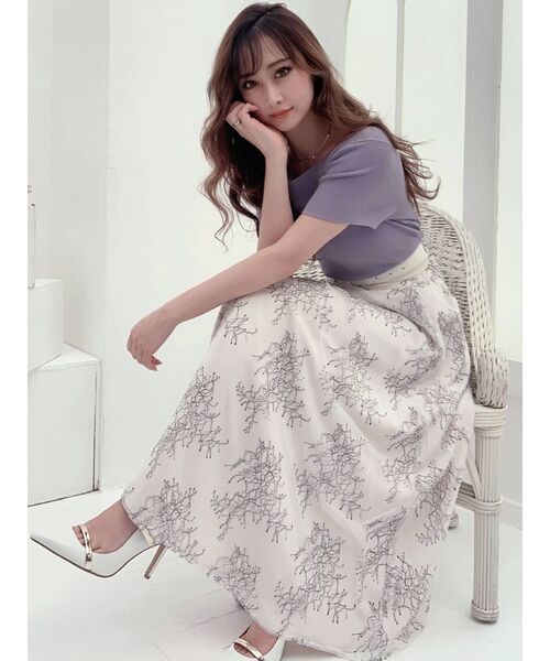 RESEXXY（リゼクシー）の「レースフレアスカート（スカート・レディース・ホワイト/ピンク/ブルー・FREE）」の11枚目の写真