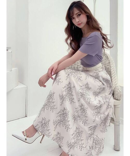 RESEXXY（リゼクシー）の「レースフレアスカート（スカート・レディース・ホワイト/ピンク/ブルー・FREE）」の21枚目の写真