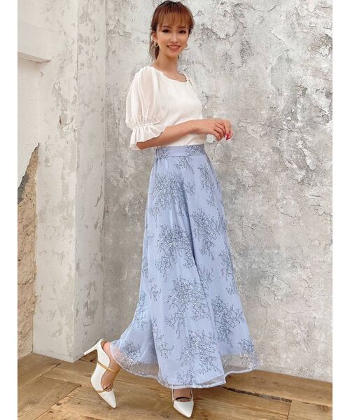 RESEXXY（リゼクシー）の「レースフレアスカート（スカート・レディース・ホワイト/ピンク/ブルー・FREE）」の16枚目の写真