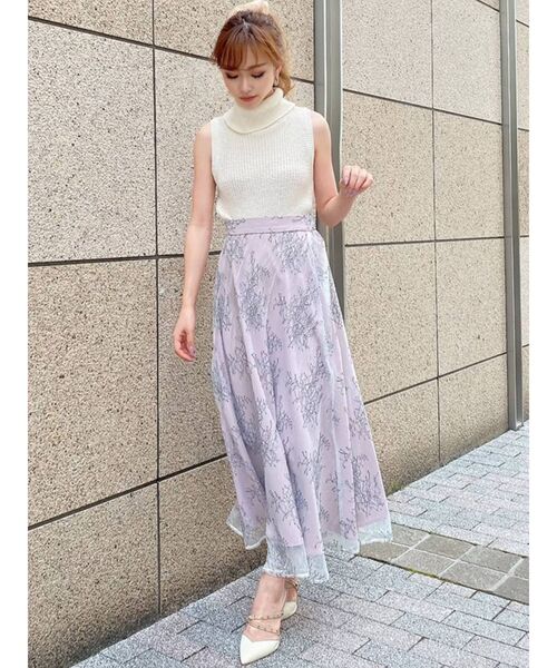 RESEXXY（リゼクシー）の「レースフレアスカート（スカート・レディース・ホワイト/ピンク/ブルー・FREE）」の6枚目の写真