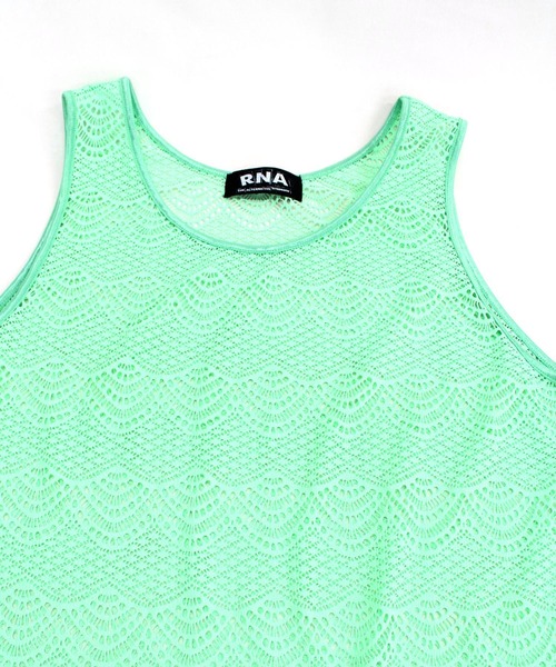 RNA（アールエヌエー）の「M1650 レースロングワンピ（ワンピース・レディース・ブラック/ホワイト/ミント・MEDIUM）」の13枚目の写真
