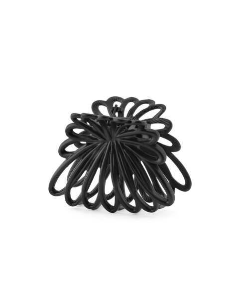 ANEMONE（アネモネ）の「メタルフラワーバンス[S]【動画あり】（バレッタ/ヘアクリップ・レディース・ブラウン/ゴールド/シルバー/ブラック/グレー・FREE）」の2枚目の写真