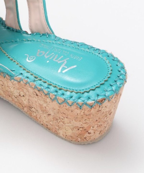 チャイハネ（チャイハネ）の「【チャイハネ】エイミーウェッジソールサンダル（サンダル・レディース・ブラック/ブルー/キャメル・ONE SIZE）」の12枚目の写真