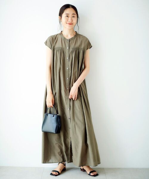 セール インドコットンギャザーシャツワンピース シャツワンピース Le Coeur Blanc ルクールブラン のファッション通販 Zozotown