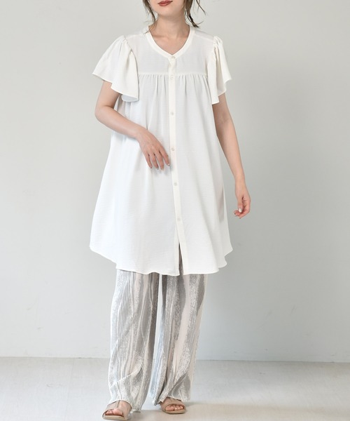 RETRO GIRL（レトロガール）の「柄アソートプリーツパンツ（その他パンツ・レディース・グリーン系その他/ブルー系その他/パープル系その他/ホワイト系その他/ブラウン系その他・FREE）」の10枚目の写真