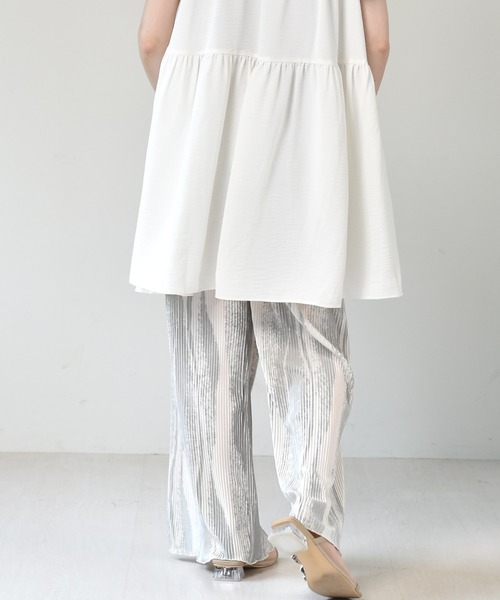 RETRO GIRL（レトロガール）の「柄アソートプリーツパンツ（その他パンツ・レディース・グリーン系その他/ブルー系その他/パープル系その他/ホワイト系その他/ブラウン系その他・FREE）」の20枚目の写真