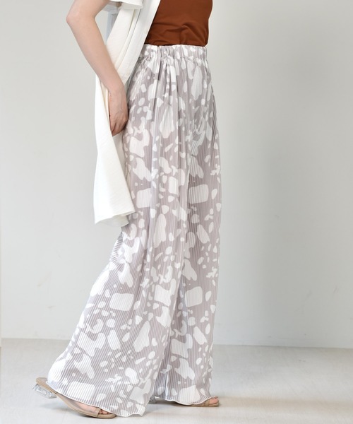 RETRO GIRL（レトロガール）の「柄アソートプリーツパンツ（その他パンツ・レディース・グリーン系その他/ブルー系その他/パープル系その他/ホワイト系その他/ブラウン系その他・FREE）」の17枚目の写真