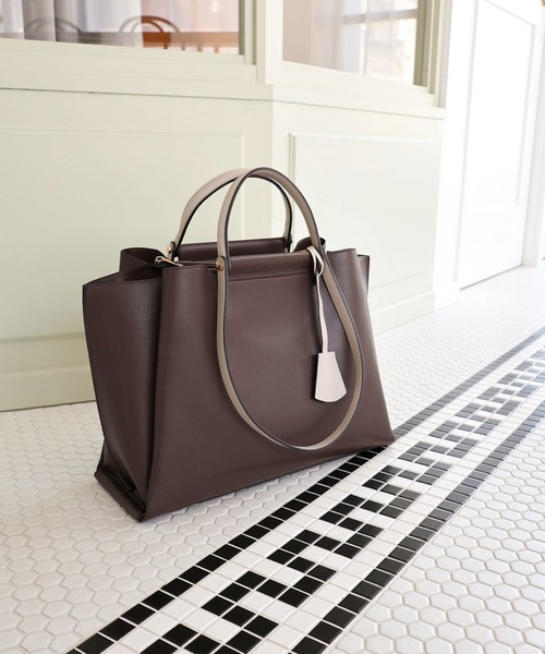 【新品】MIAN/LILY / 横型A4トートバッグ MIAN トートバッグ LILY / 横型A4トートバッグ レディース