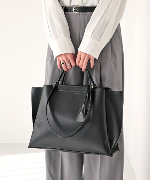 ドラマ着用 / 詳細動画あり】LILY / 横型A4トートバッグ（トートバッグ