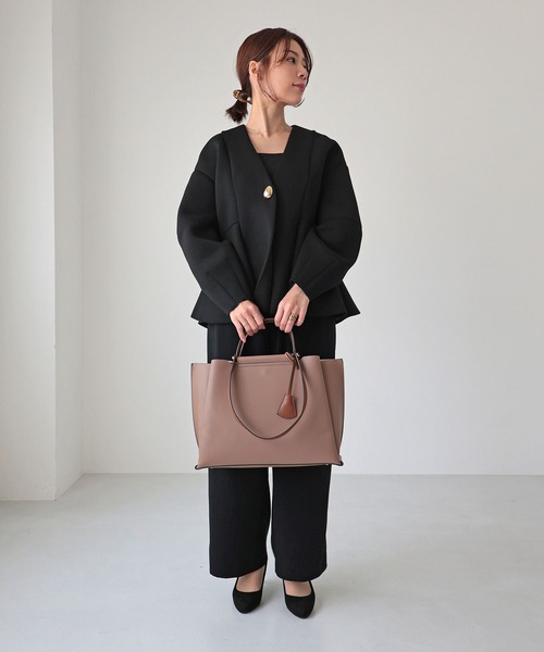 ドラマ着用 / 詳細動画あり】LILY / 横型A4トートバッグ（トートバッグ