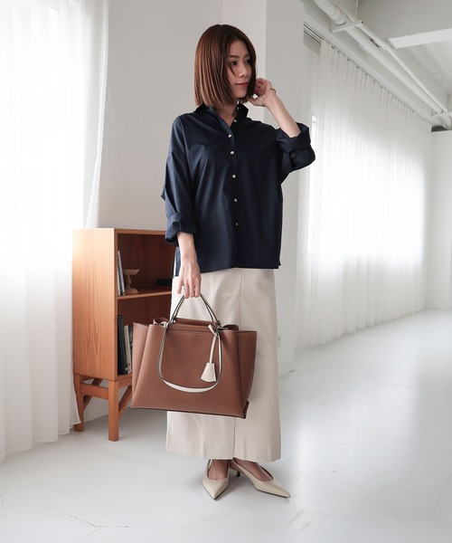 ドラマ着用 / 詳細動画あり】LILY / 横型A4トートバッグ（トートバッグ