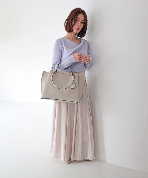 ドラマ着用 / 詳細動画あり】LILY / 横型A4トートバッグ（トートバッグ