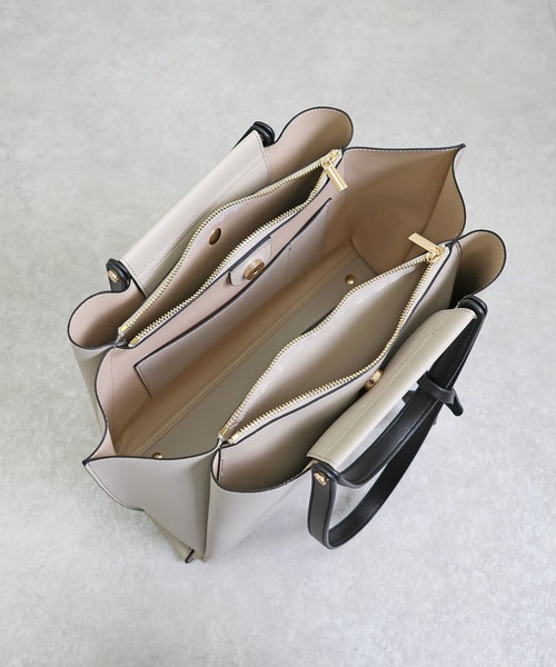 MIAN (ミアン)の「【新色追加】【ドラマ着用】LILY / 横型A4トートバッグ(トートバッグ・レディース・ブラック/ブラウン/ピンク/モカ/グレー/ブルーグリーン/ブラック系その他/ライトベージュ/グレー系その他/アイボリー/ブルー/ダークブラウン/グレイッシュベージュ・FREE)」の21枚目の写真