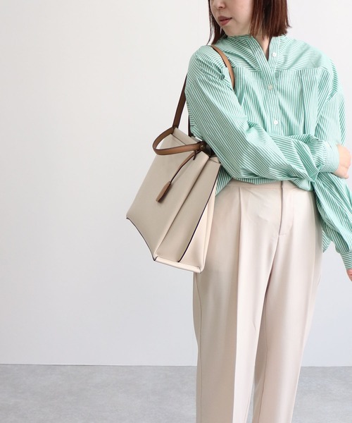 MIAN トートバッグ LILY / 横型A4トートバッグ レディース
