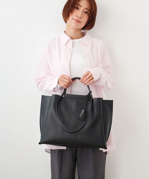 ドラマ着用 / 詳細動画あり】LILY / 横型A4トートバッグ（トートバッグ