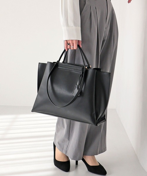 ドラマ着用 / 詳細動画あり】LILY / 横型A4トートバッグ（トートバッグ