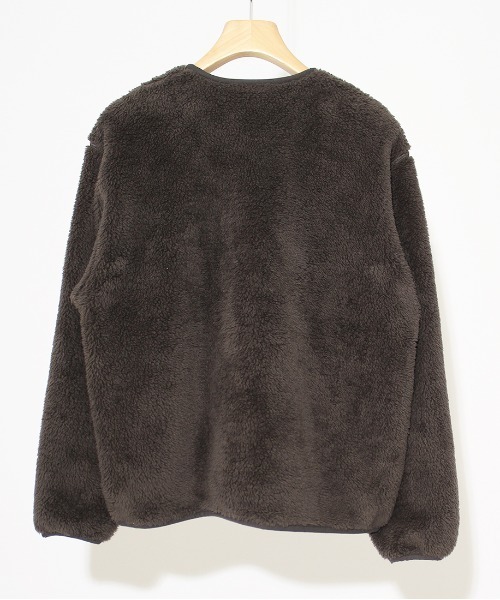 セール】[DANTON/ダントン] ハイパイルボアフリース ノーカラージップ