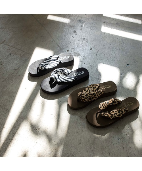 Julia Boutique(ジュリアブティック)の「アニマル柄厚底ビーチサンダル・シャワーサンダル/21184(サンダル・レディース・レオパード/ゼブラ・38/39/37/36)」の15枚目の写真