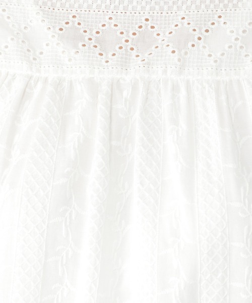 studio CLIP(スタディオクリップ)の「ダブルフロントカットレースシャツブラウス(シャツ/ブラウス・レディース・ブラック/オフホワイト/イエロー・MEDIUM/LARGE)」の11枚目の写真