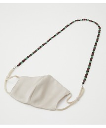 フラワービーズマスクチェーン