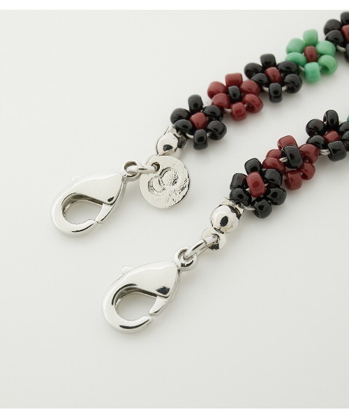 crie conforto（クリーコンフォルト）の「フラワービーズマスクチェーン（マスク・レディース・ブラック系その他/ブルー系その他/グリーン系その他・FREE）」の22枚目の写真