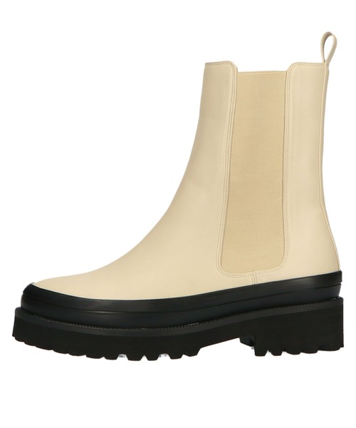 ORiental TRaffic（オリエンタルトラフィック）の「厚底チェルシーブーツ/11406（ブーツ・レディース・ブラック/ホワイト・M/L/S/LL/SS/3L）」の11枚目の写真