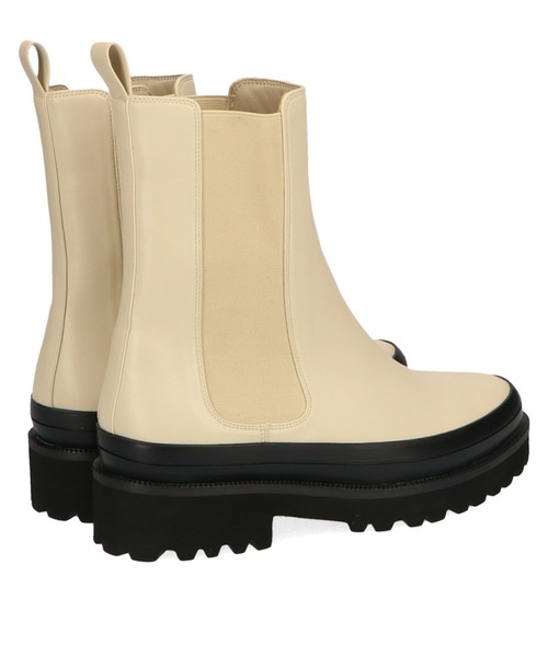 ORiental TRaffic（オリエンタルトラフィック）の「厚底チェルシーブーツ/11406（ブーツ・レディース・ブラック/ホワイト・M/L/S/LL/SS/3L）」の13枚目の写真