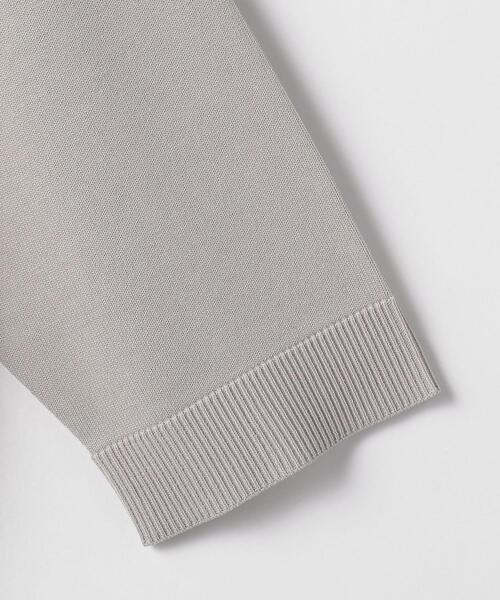 green label relaxing（グリーンレーベルリラクシング）の「レイヤード ライク ショートスリーブ プルオーバー ニット（ニット/セーター・レディース・ブラック/ワインレッド/ライトグレー・FREE）」の13枚目の写真