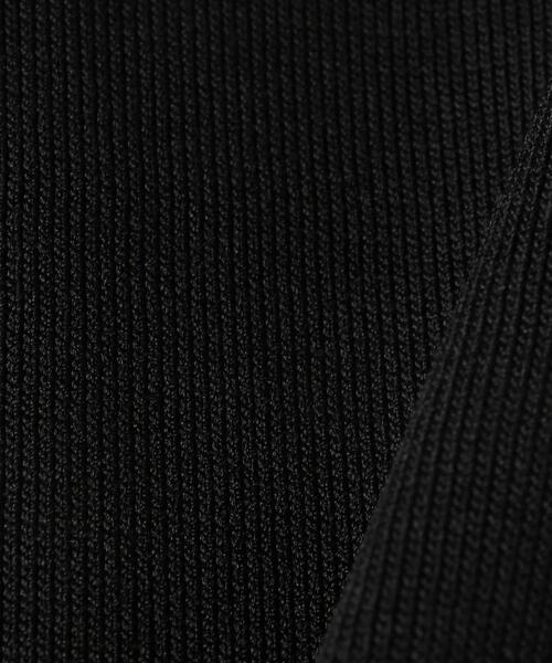 green label relaxing（グリーンレーベルリラクシング）の「レイヤード ライク ショートスリーブ プルオーバー ニット（ニット/セーター・レディース・ブラック/ワインレッド/ライトグレー・FREE）」の19枚目の写真