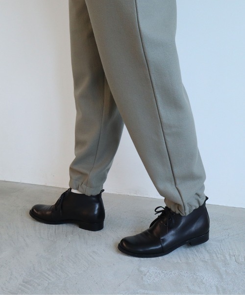 yuni(ユニ )の「スーパー100ウールル天hem gommeパンツ(その他パンツ・レディース・カーキ/ベージュ/ブラック・FREE)」の16枚目の写真