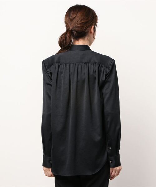 G.V.G.V.（ジーヴィージーヴィー）の「SATIN SHOUDER PADDED BLOUSE 
