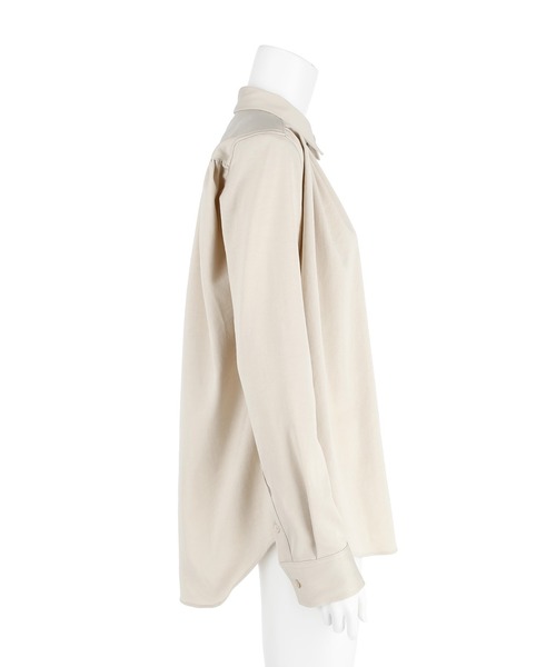 G.V.G.V.（ジーヴィージーヴィー）の「SATIN SHOUDER PADDED BLOUSE 