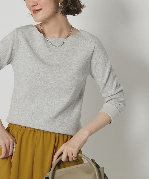 RIVE DROITE（リヴドロワ）の「色違いで欲しくなる名品ニット　総針2WAYニット（ニット/セーター・レディース・チャコールグレー/ライトグレー/ブルー/ピンク・FREE）」の3枚目の写真