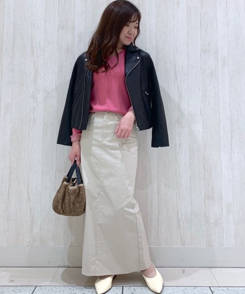 RIVE DROITE（リヴドロワ）の「色違いで欲しくなる名品ニット　総針2WAYニット（ニット/セーター・レディース・チャコールグレー/ライトグレー/ブルー/ピンク・FREE）」の19枚目の写真